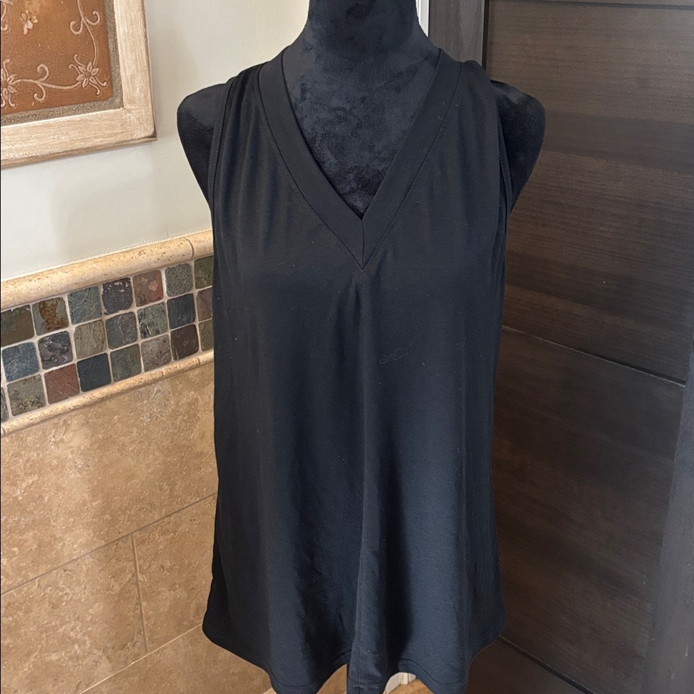 Classic Black Sleeveless Top